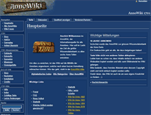Tablet Screenshot of 1701.annowiki.org