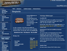 Tablet Screenshot of 2070.annowiki.de